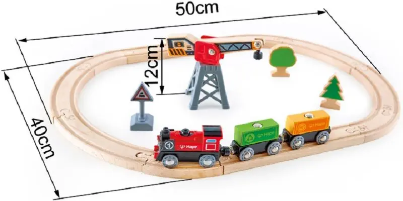 Set de joaca Hape Cargo Delivery Loop E3731