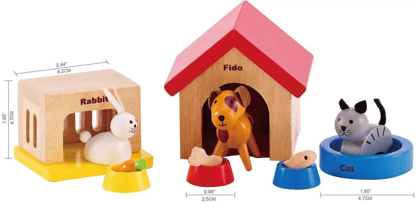 Set de joaca Hape Family Pets E3455 - 5