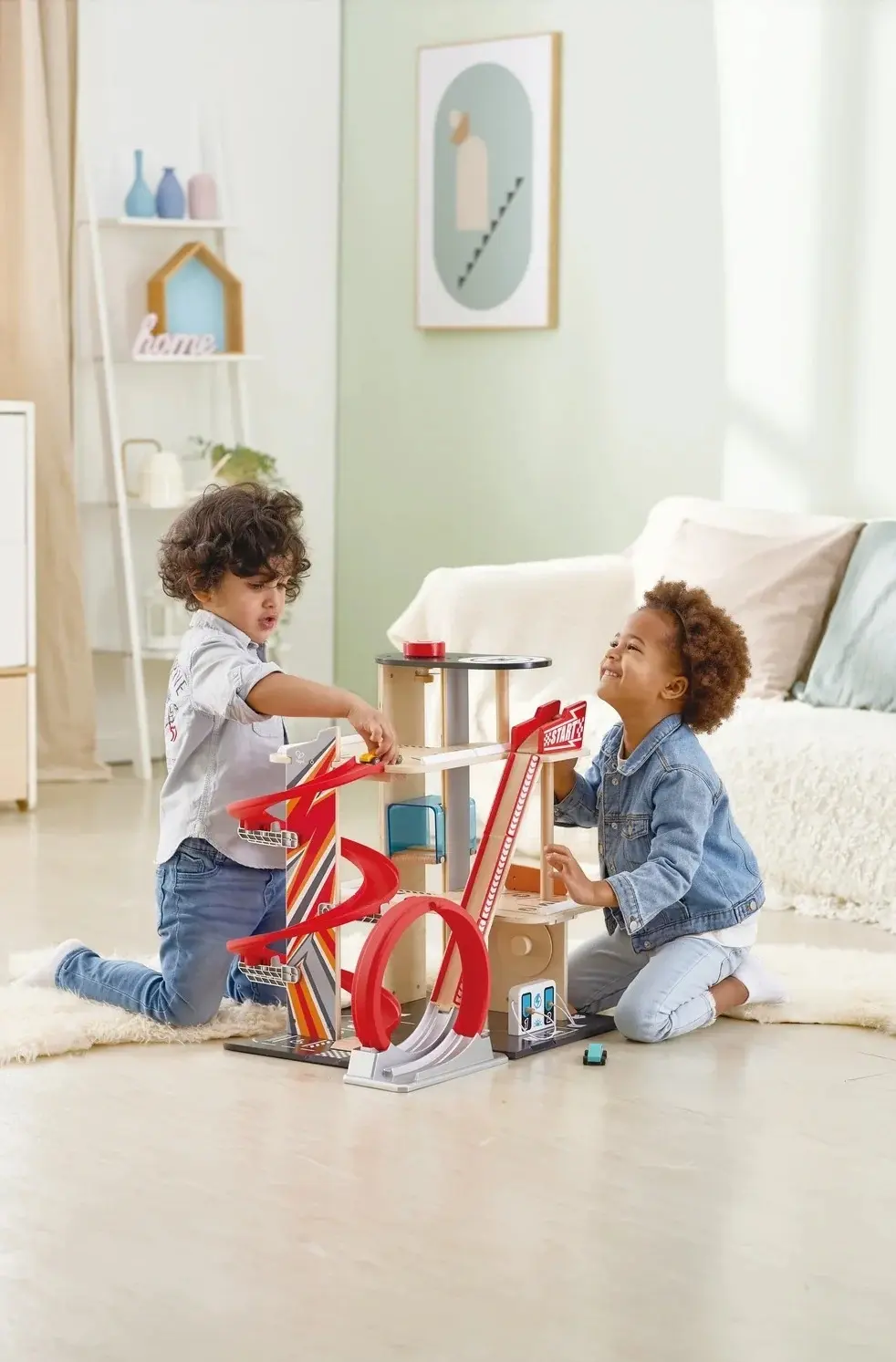 Set de joaca Hape Gerahead Stund Garage E3019