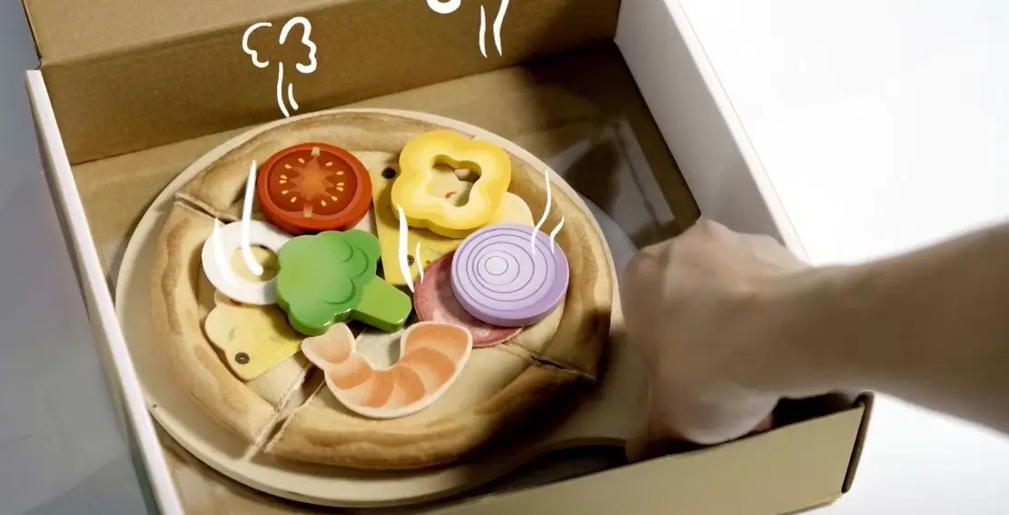 Set de joaca Hape Perfect Pizza E3173