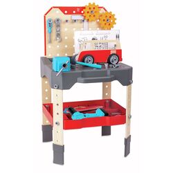 Set de joaca Hape Vehicle Service & Repair Workbench (Grey/Red)