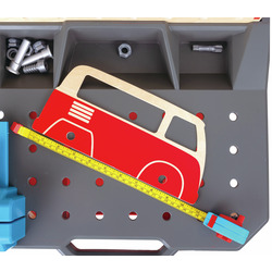 Set de joaca Hape Vehicle Service & Repair Workbench (Grey/Red) Thumb