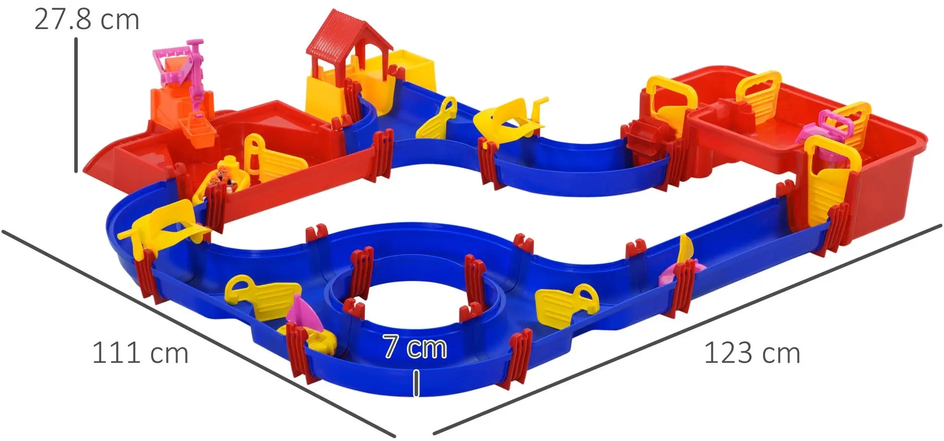 Игровой набор Homcom 343-044 (Blue/Red) - 6