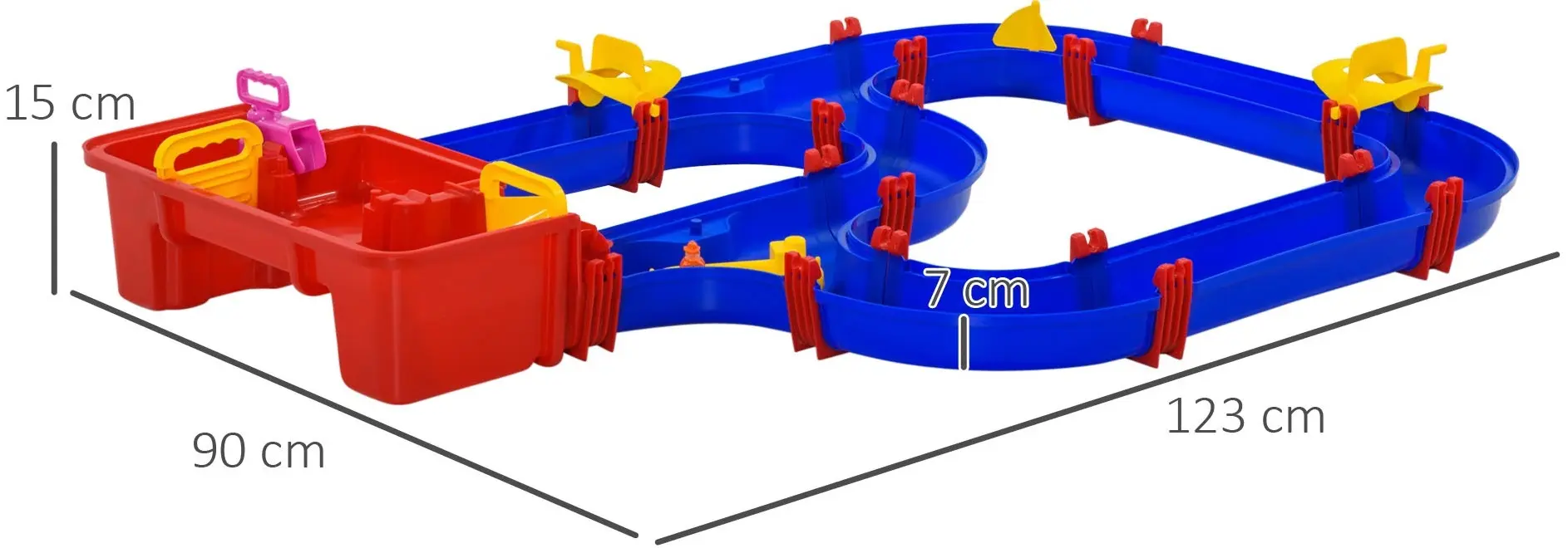 Игровой набор Homcom 343-045 (Blue/Red) - 5