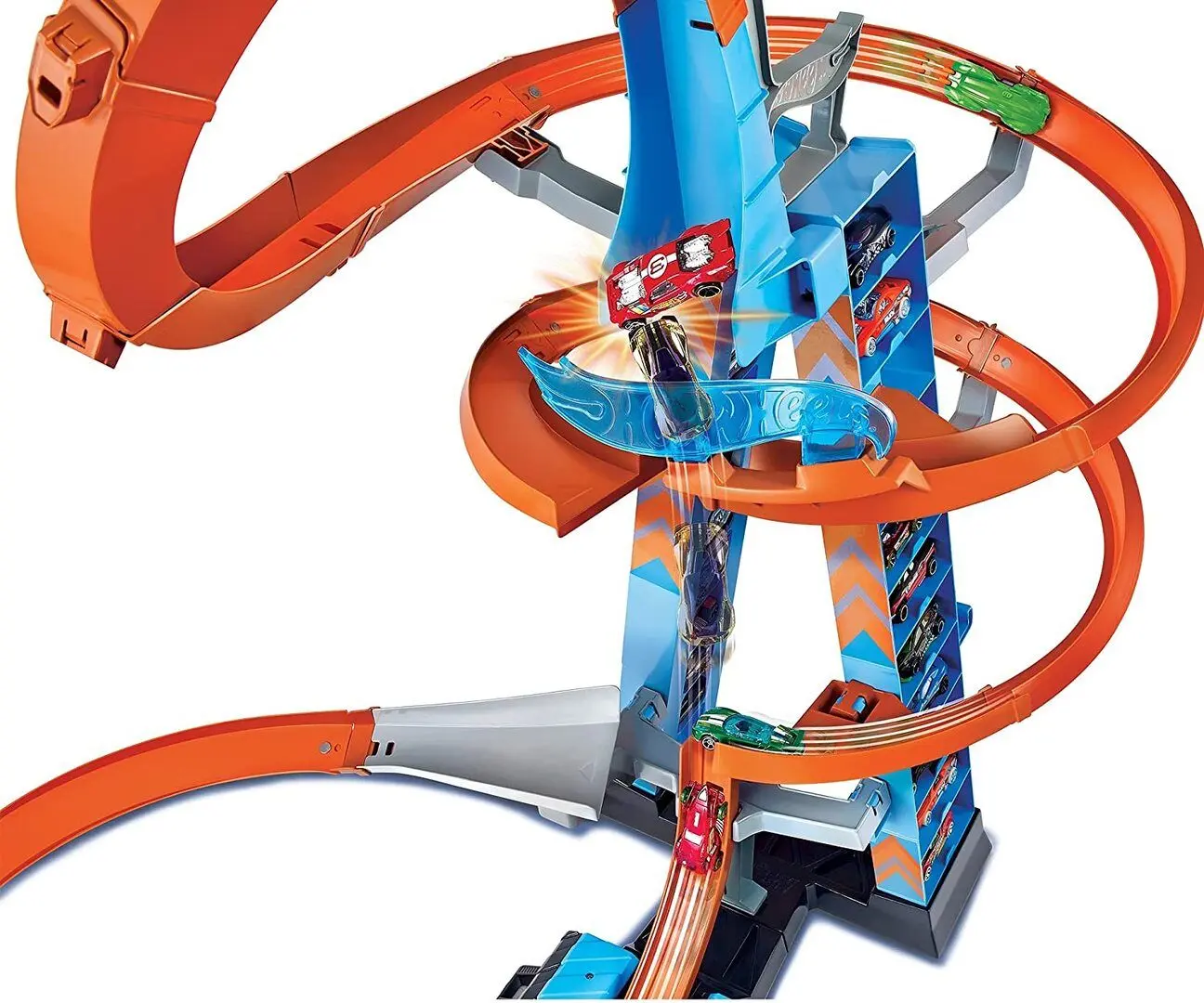 Set de joaca Hot Wheels Action Sky Crash Tower GJM76 - 2