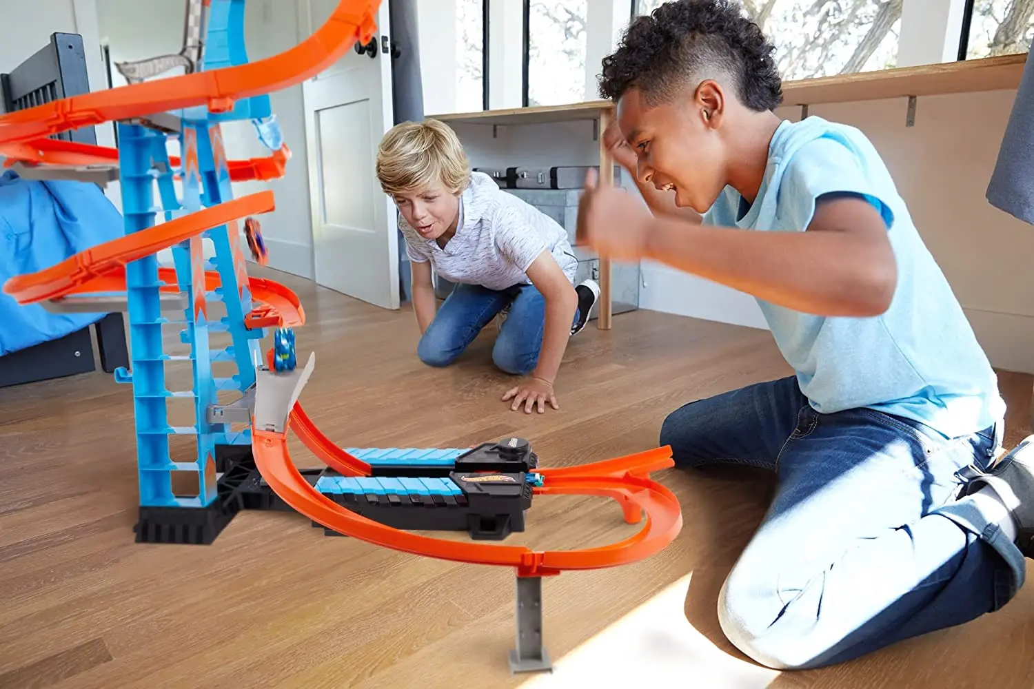 Set de joaca Hot Wheels Action Sky Crash Tower GJM76 - 5