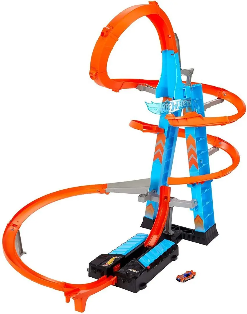 Set de joaca Hot Wheels Action Sky Crash Tower GJM76