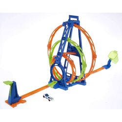 Set de joaca Hot Wheels Action Triple Loop (Multicolor) Thumb