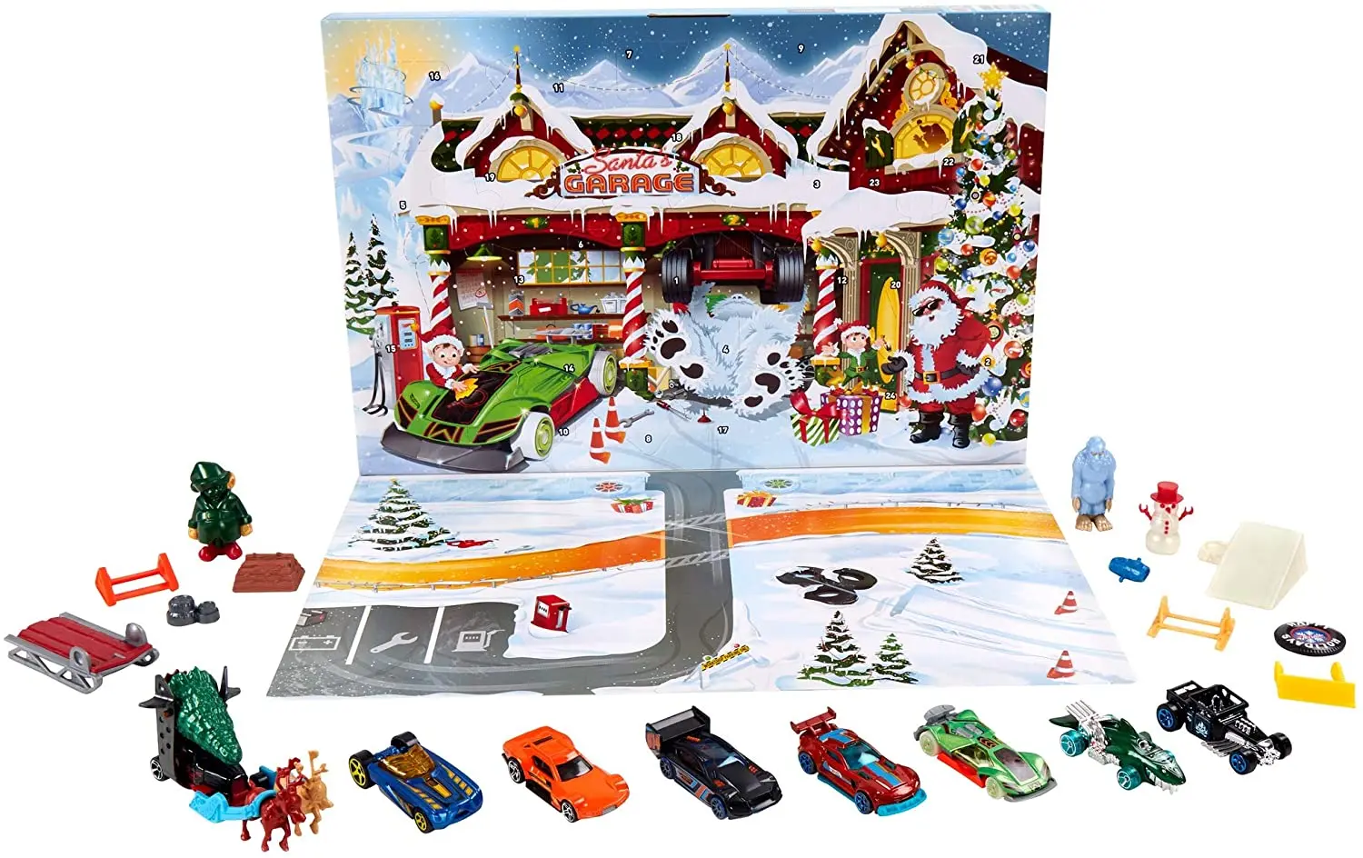 Set de joaca Hot Wheels Advent Calendar GJK02