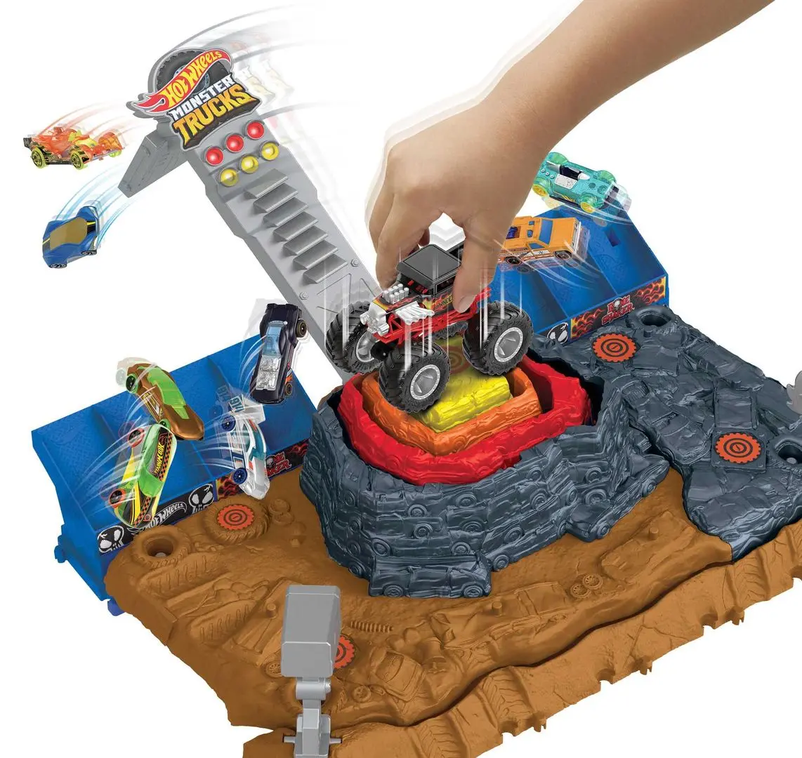 Set de joaca Hot Wheels Bone Shaker Ultimate Crush Yard (Multicolor)