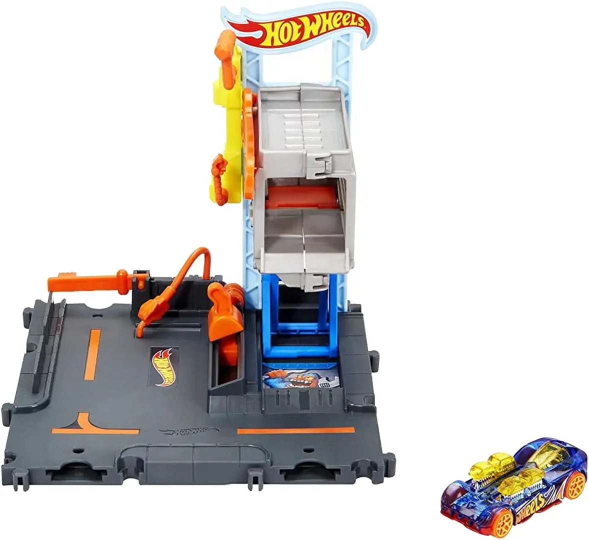 Set de joaca Hot Wheels City Downtown Repair Station HDR25 (Multicolor)
