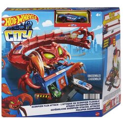 Set de joaca Hot Wheels City Scorpion Flex Attack HDR32 (Multicolor) Thumb