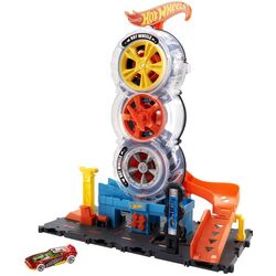 Set de joaca Hot Wheels City Super Twist Tire Shop HDP02