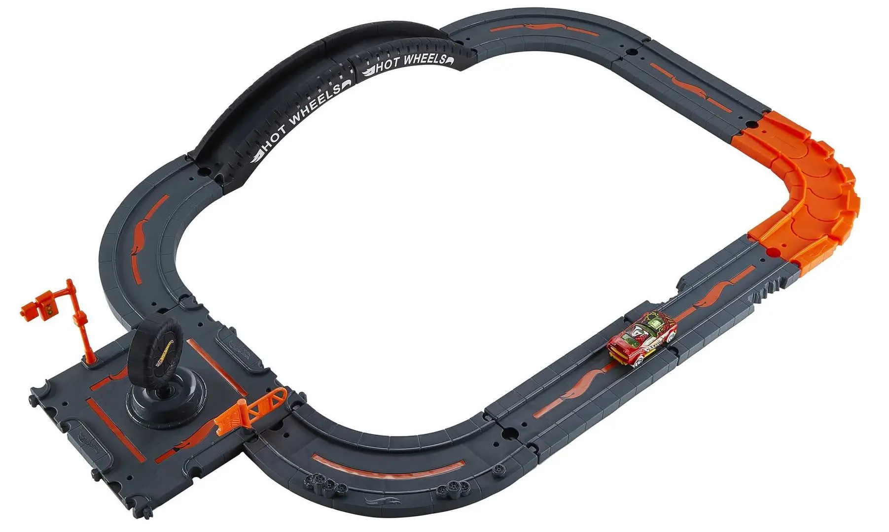 Set de joaca Hot Wheels City Track Pack (Grey/Orange)
