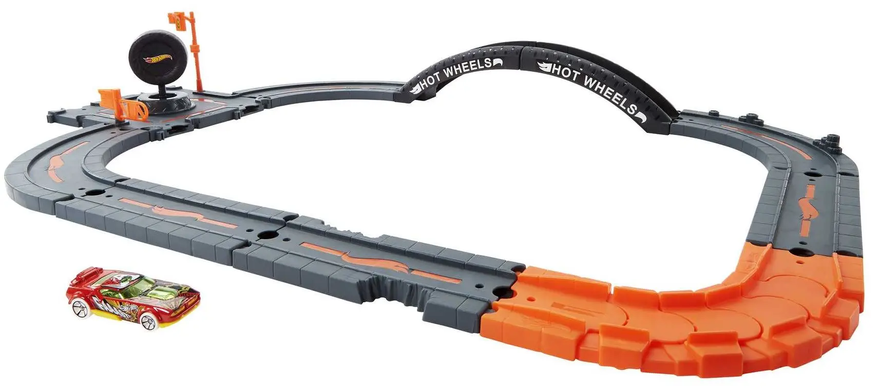 Set de joaca Hot Wheels City Track Pack (Grey/Orange)