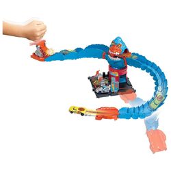 Set de joaca Hot Wheels City Wreck & Ride Gorilla Attack HDR30 (Blue/Orange) Thumb