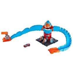 Set de joaca Hot Wheels City Wreck & Ride Gorilla Attack HDR30 (Blue/Orange)