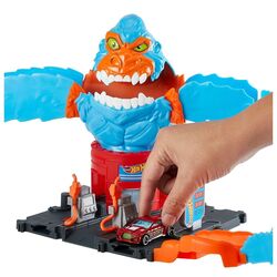 Set de joaca Hot Wheels City Wreck & Ride Gorilla Attack HDR30 (Blue/Orange) Thumb