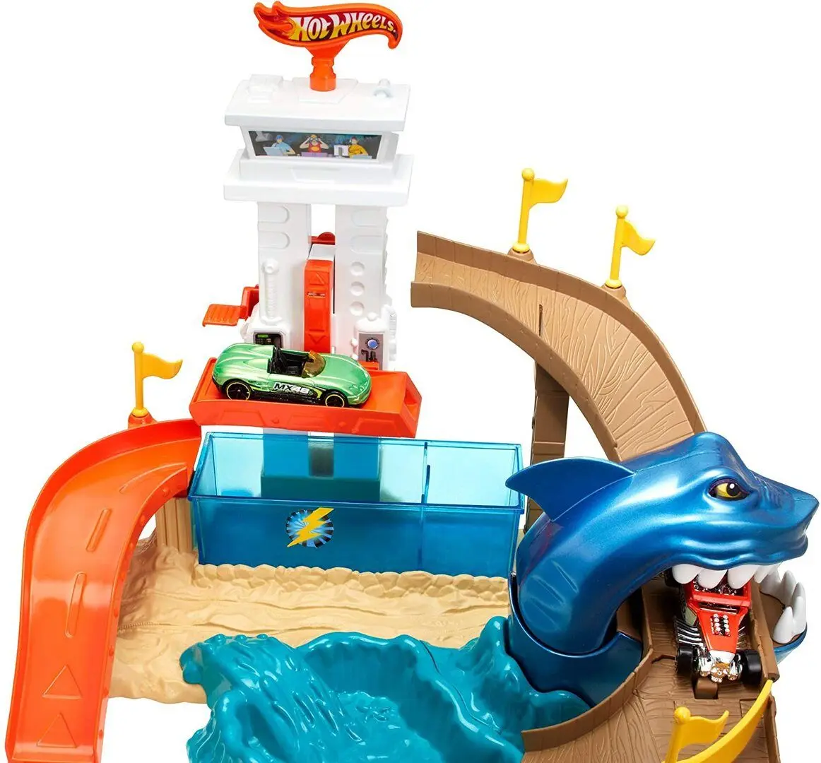Set de joaca Hot Wheels Color Shifters Sharkport Showdown BGK04 - 2
