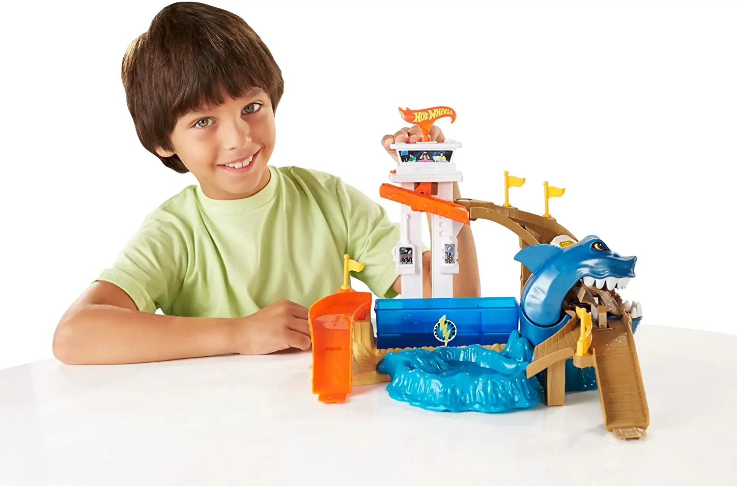 Set de joaca Hot Wheels Color Shifters Sharkport Showdown BGK04 - 4