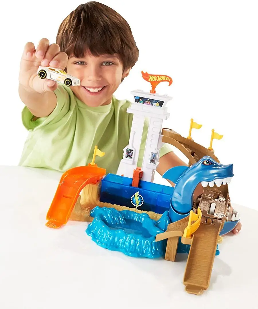 Set de joaca Hot Wheels Color Shifters Sharkport Showdown BGK04 - 5