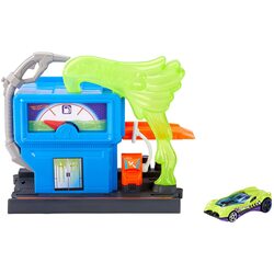 Set de joaca Hot Wheels Downtown Toxic Fuel Stop GVN71