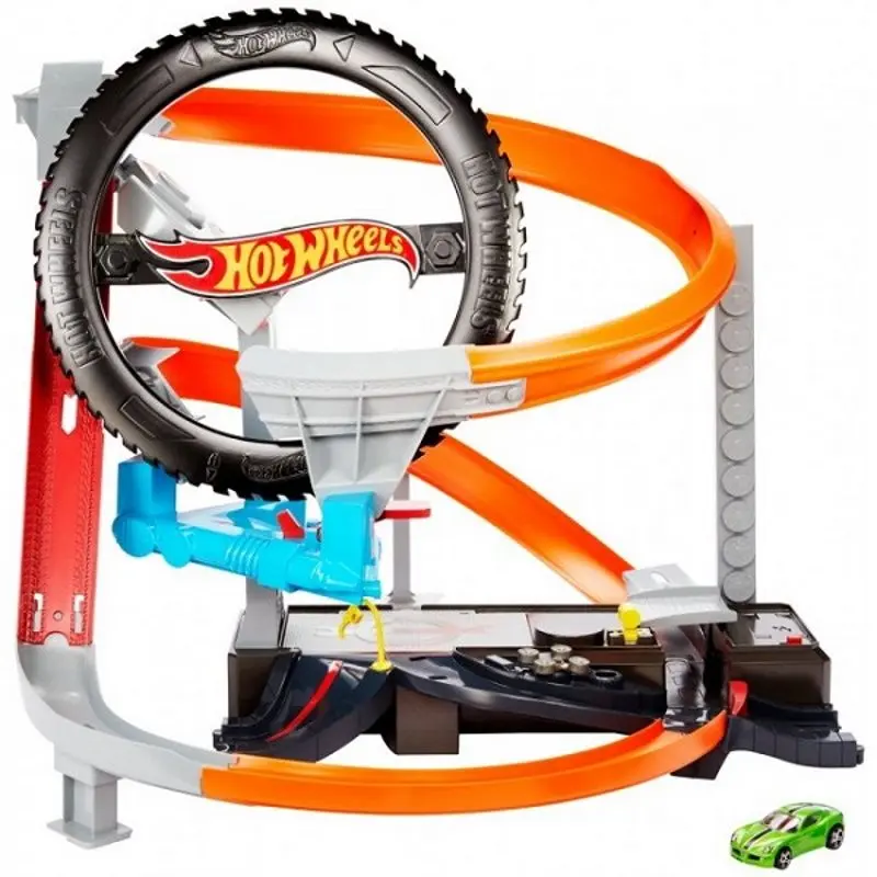 Игровой набор Hot Wheels Hyper-Boost Tire Shop GJL16 - 5