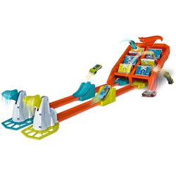 Set de joaca Hot Wheels Launch Across Challenge GBF89 (Multicolor) Thumb