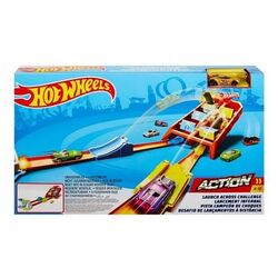 Set de joaca Hot Wheels Launch Across Challenge GBF89 (Multicolor) Thumb