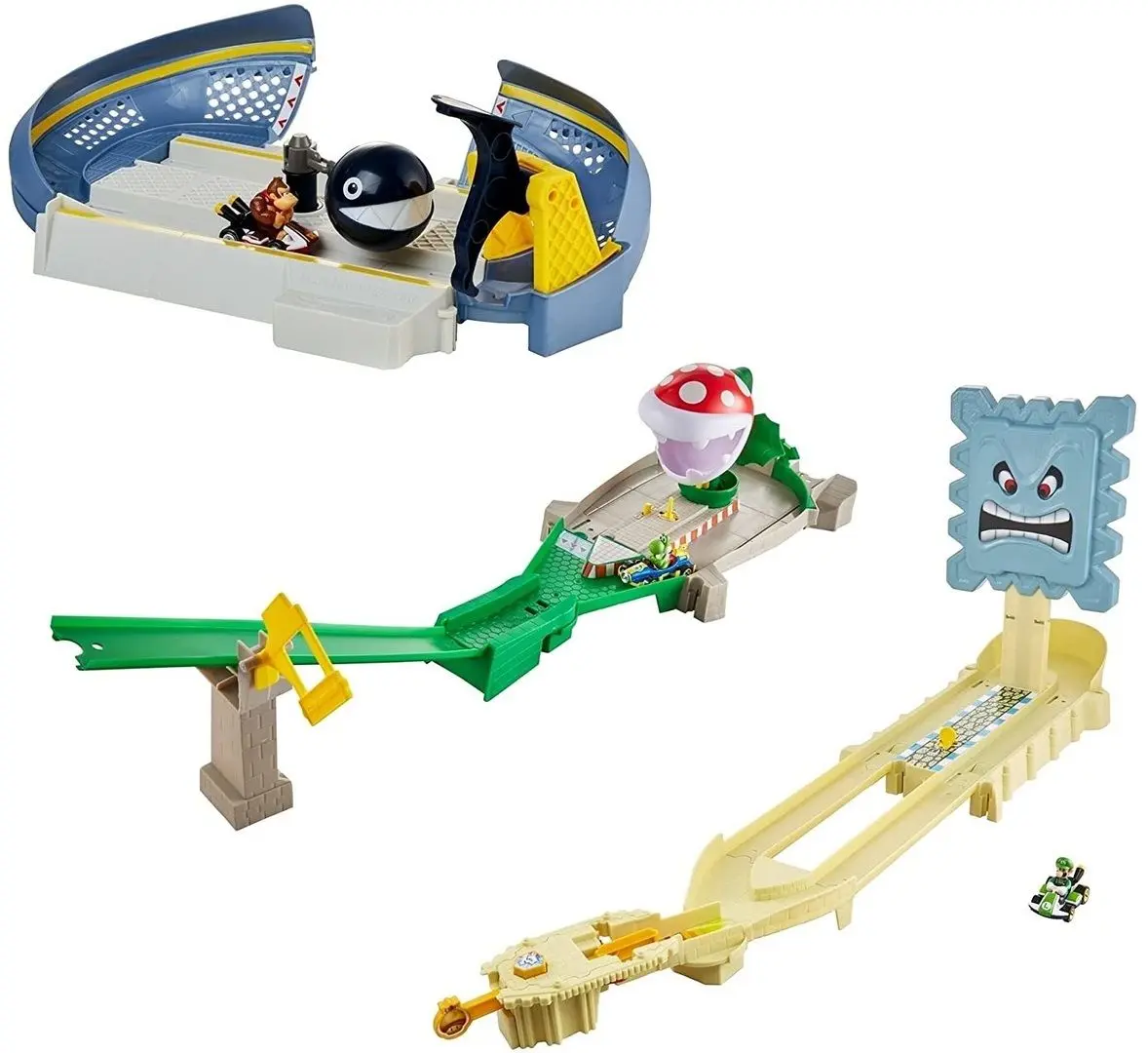 Set de joaca Hot Wheels MarioKart Thwomp Ruins GCP26 - 7