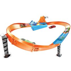 Set de joaca Hot Wheels Rapid Raceway Champion Track GJM75