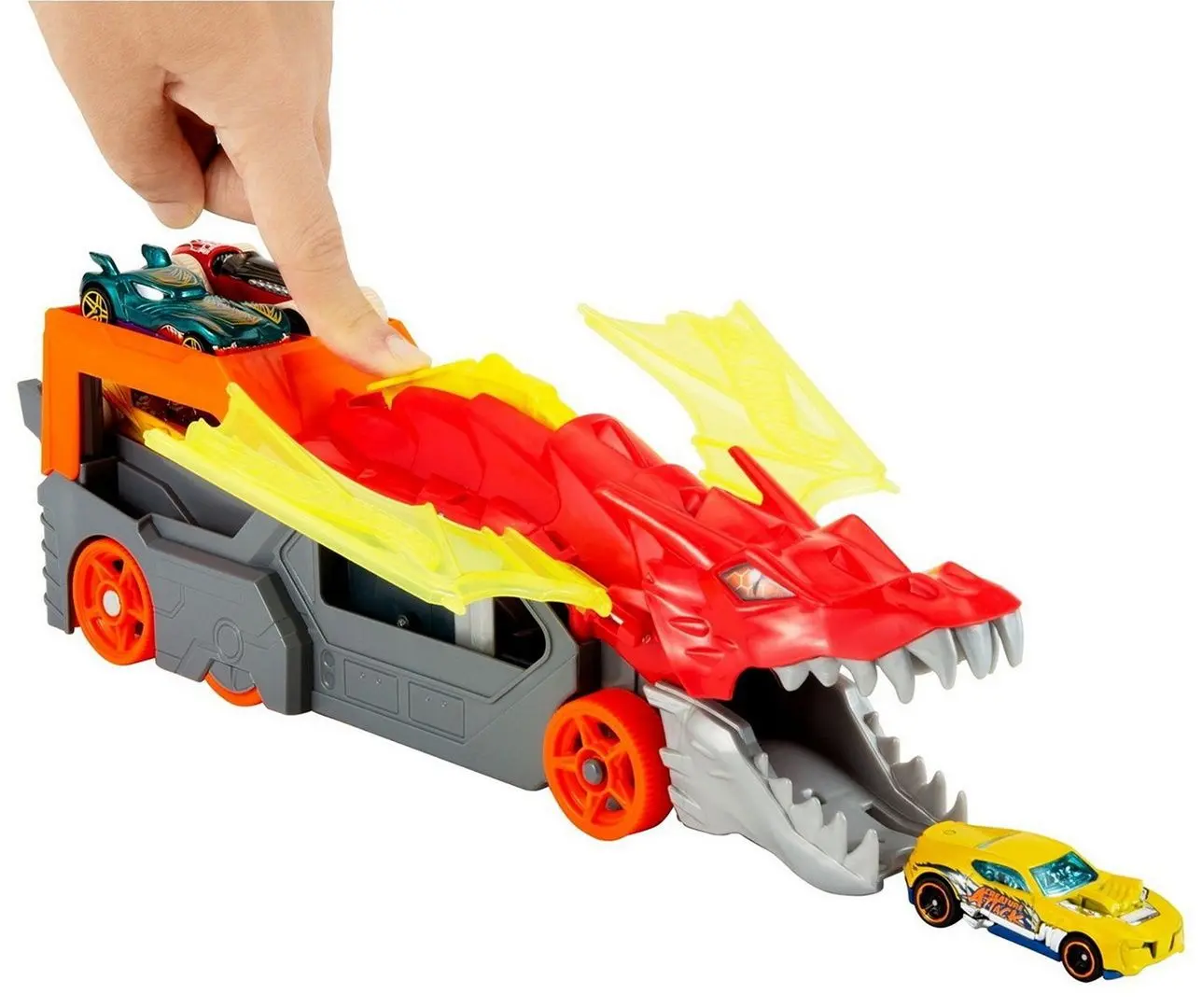 Set de joaca Hot Wheels Dragon Furios GTK42 (Multicolor) - 2