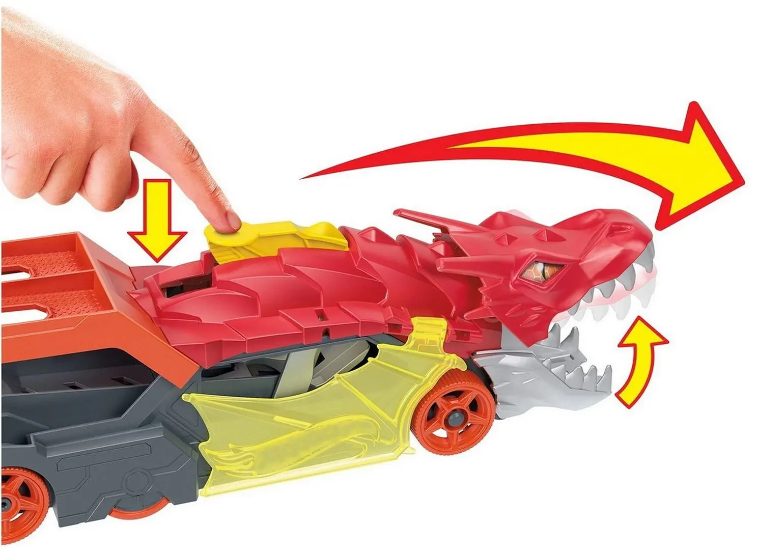 Set de joaca Hot Wheels Dragon Furios GTK42 (Multicolor) - 3
