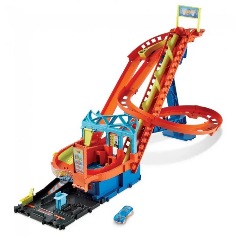 Set de joaca Hot Wheels Roller Coaster Rally (Red)