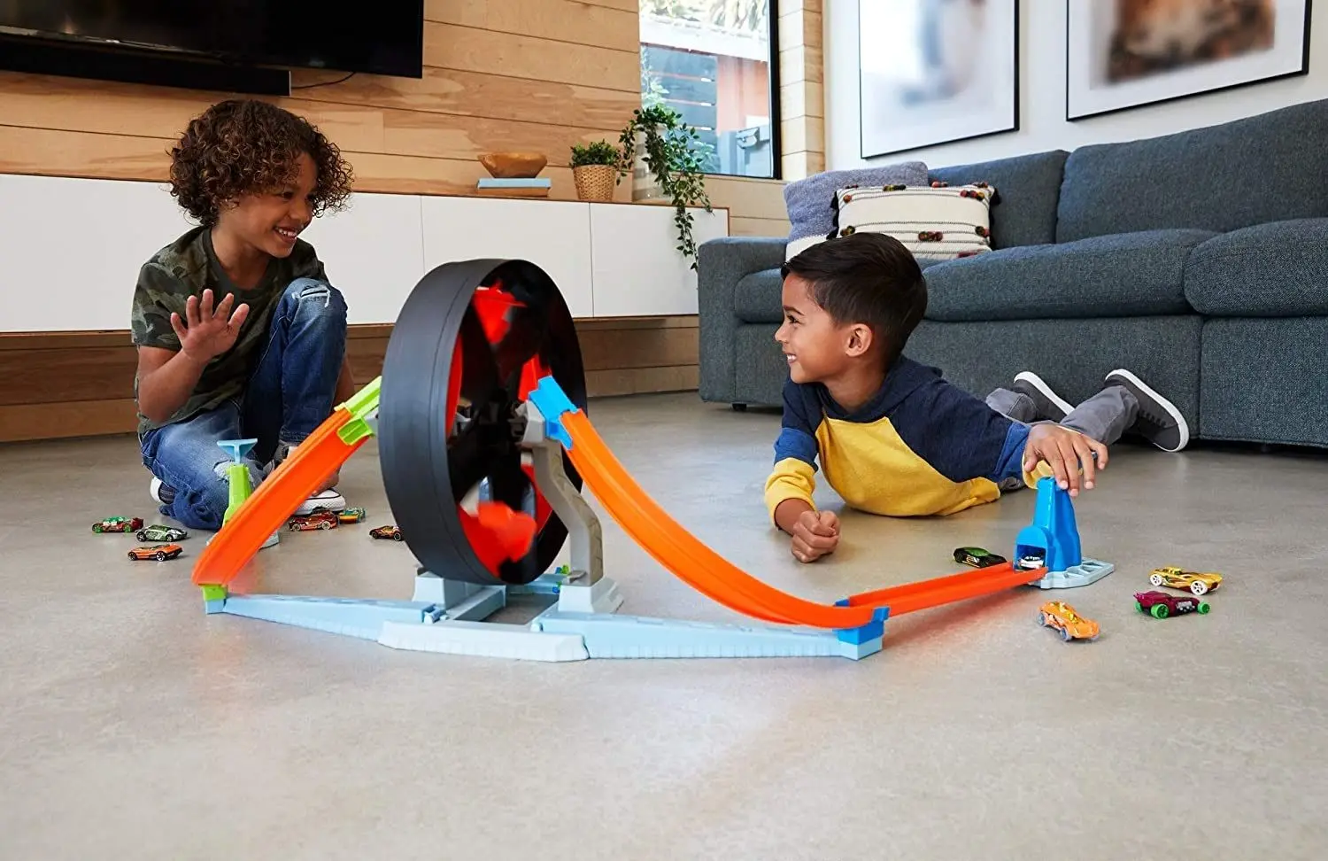 Set de joaca Hot Wheels Spinwheel Challenge GJM77 - 3