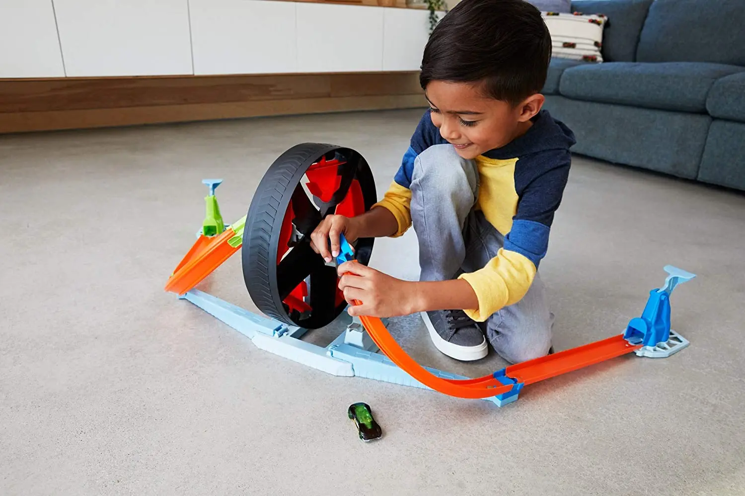 Set de joaca Hot Wheels Spinwheel Challenge GJM77 - 5