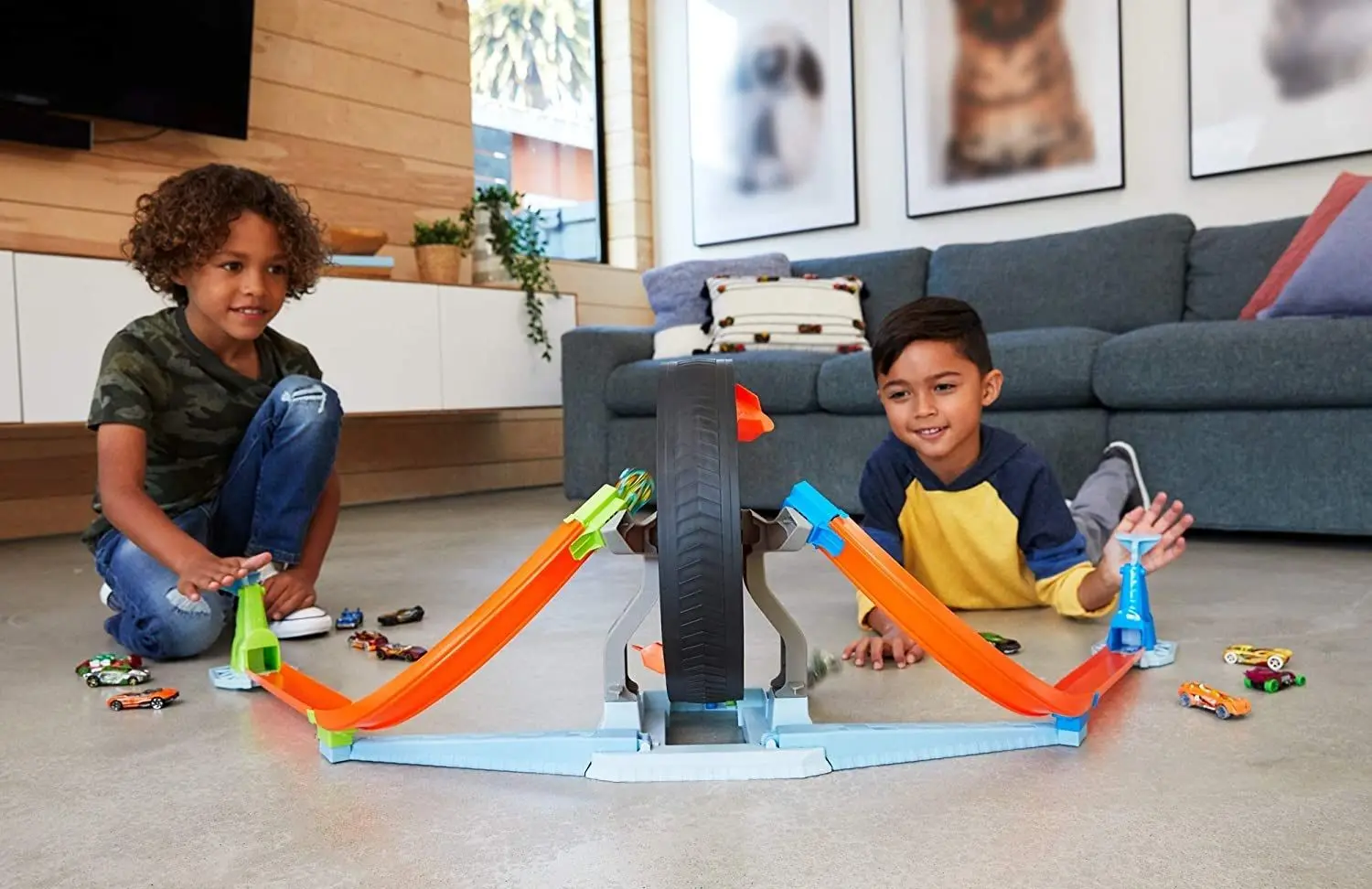 Set de joaca Hot Wheels Spinwheel Challenge GJM77 - 6