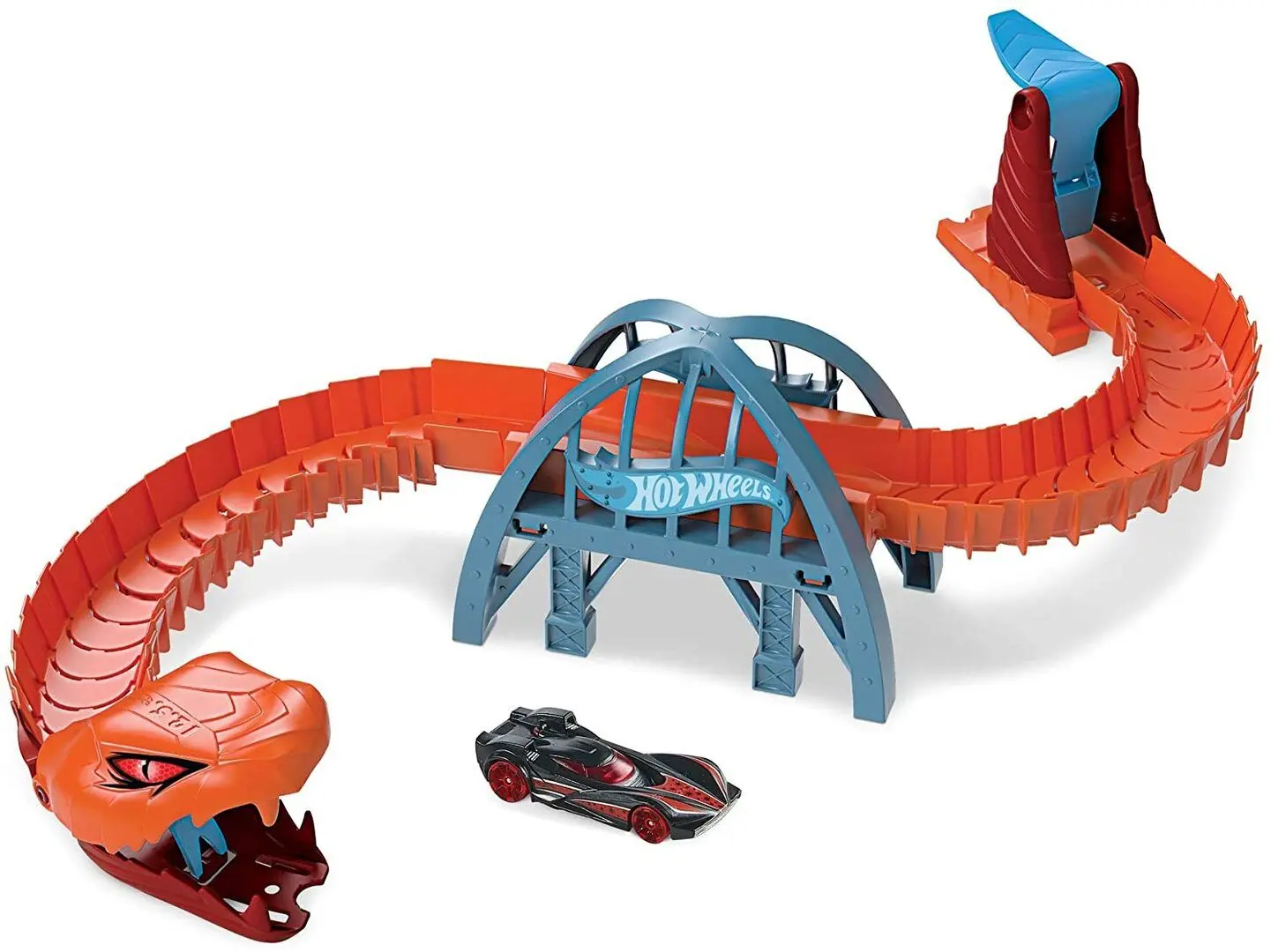 Set de joaca Hot Wheels Viper Bridge Attack FNB05