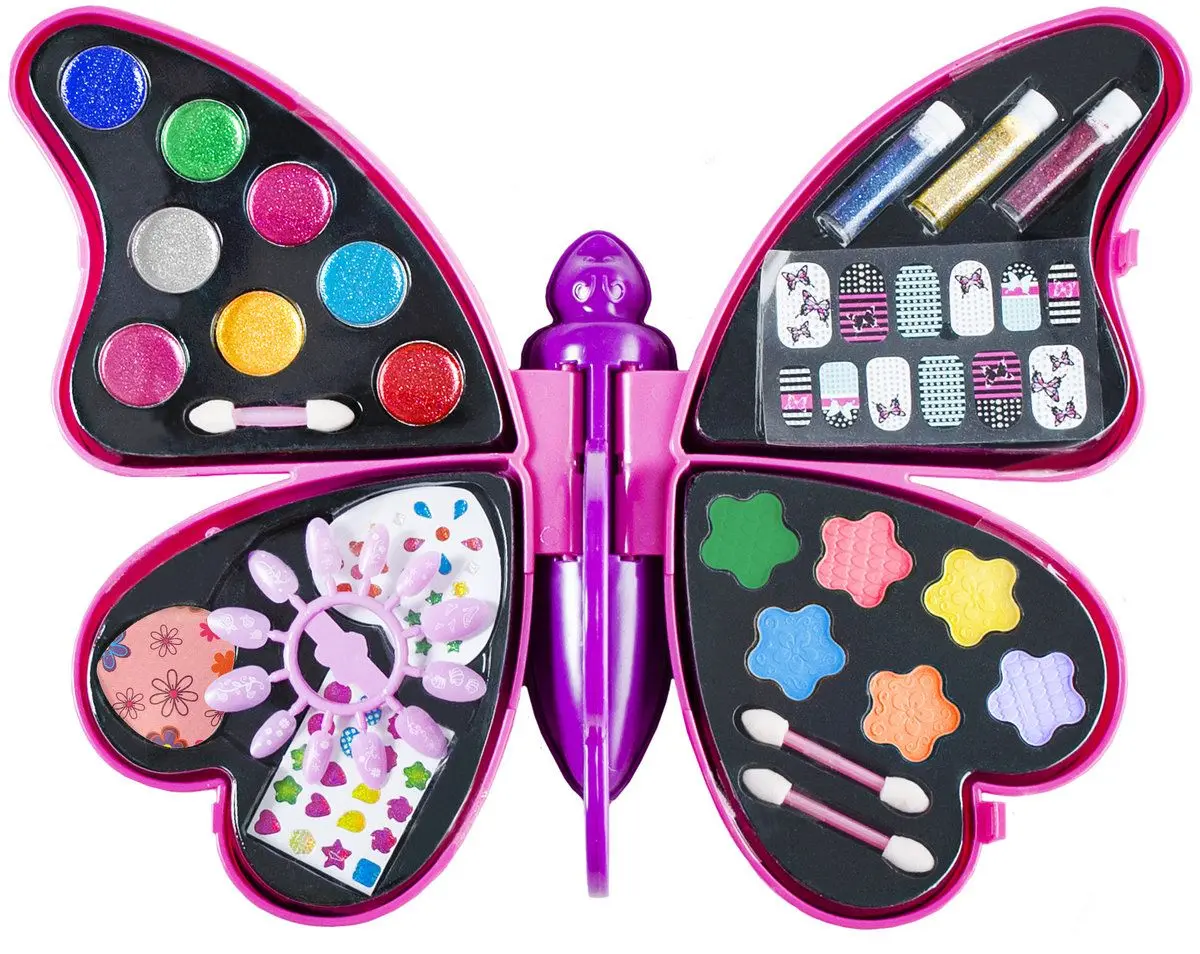 Set de joaca Iso Trade Make-up Set Butterfly 10763 (Pink)