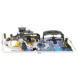 Set de joaca Iso Trade Military base 11399 (Grey) Thumb