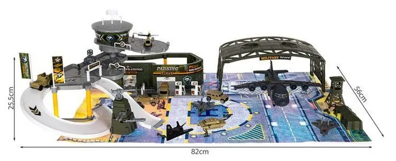 Set de joaca Iso Trade Military base 11399 (Grey)