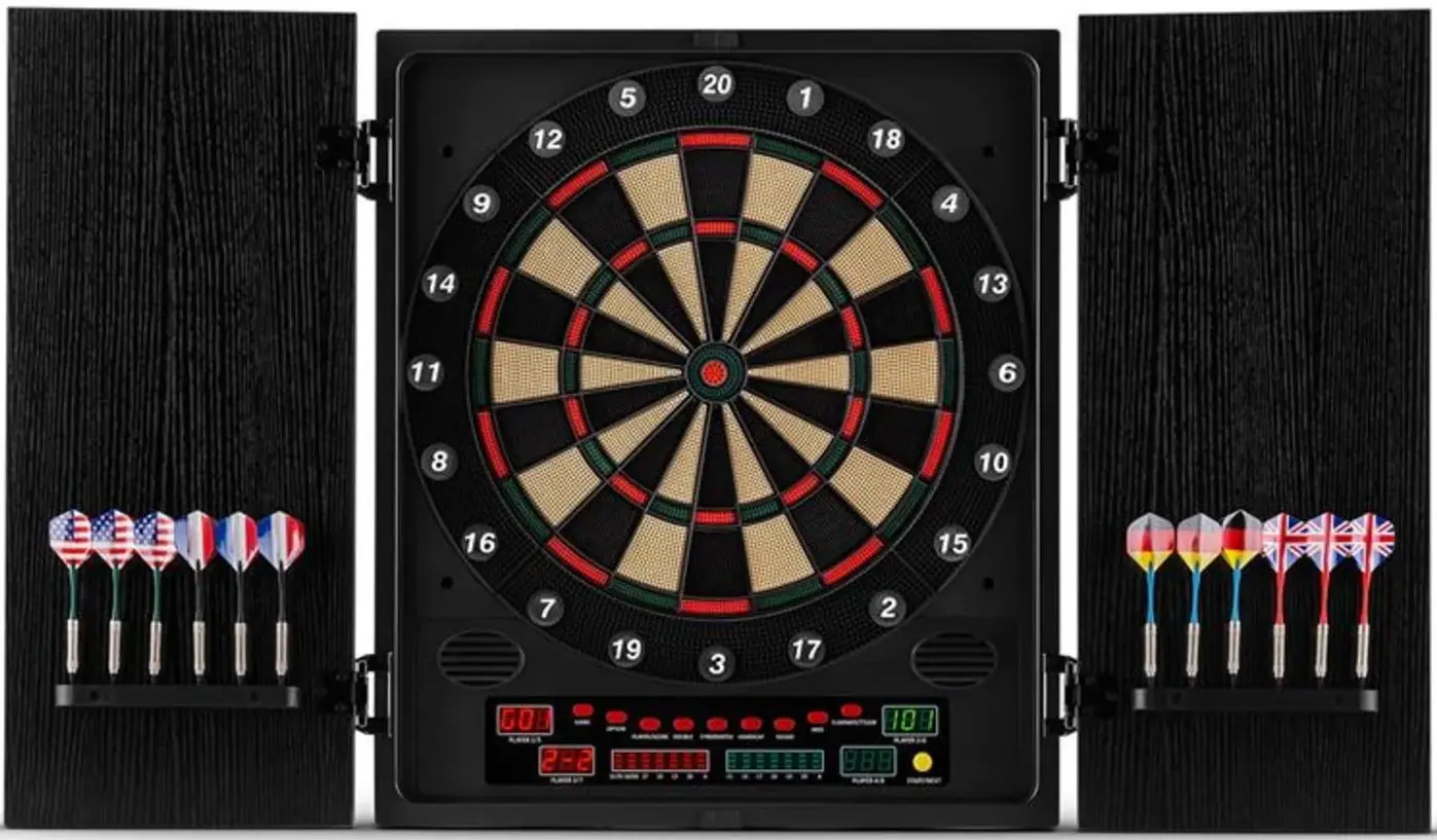 Placă de darts electronică Klarfit Dartmaster (Black)