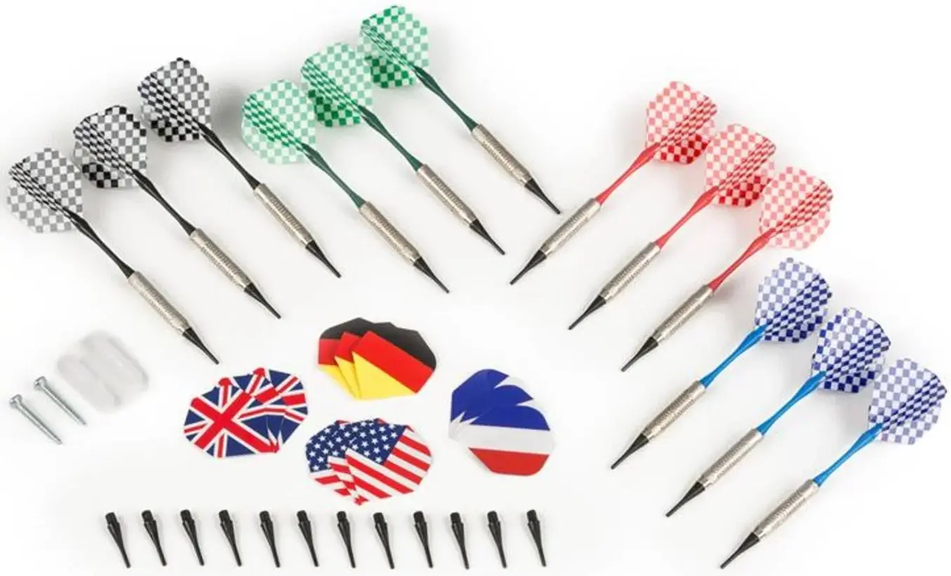 Placă de darts electronică Klarfit Dartmaster (Brown/Black)