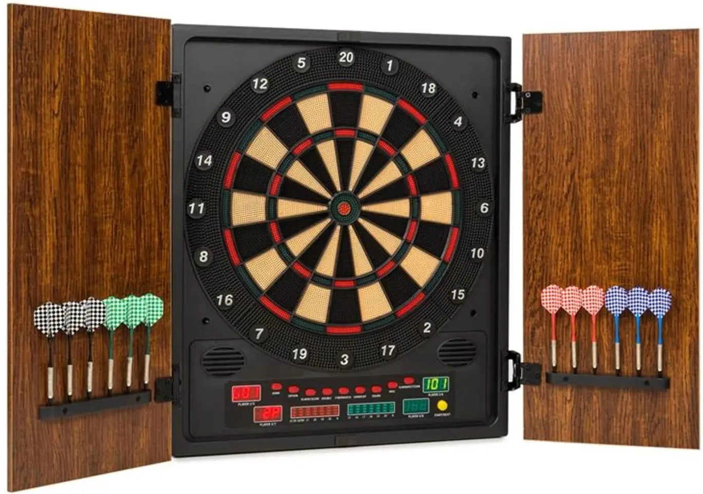 Placă de darts electronică Klarfit Dartmaster (Brown/Black)