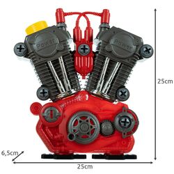 Set de joaca Kruzzel 19880 (Red/Black) Thumb