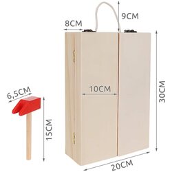 Set de unelte din lemn Kruzzel 9367 Thumb