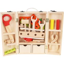 Set de unelte din lemn Kruzzel 9367