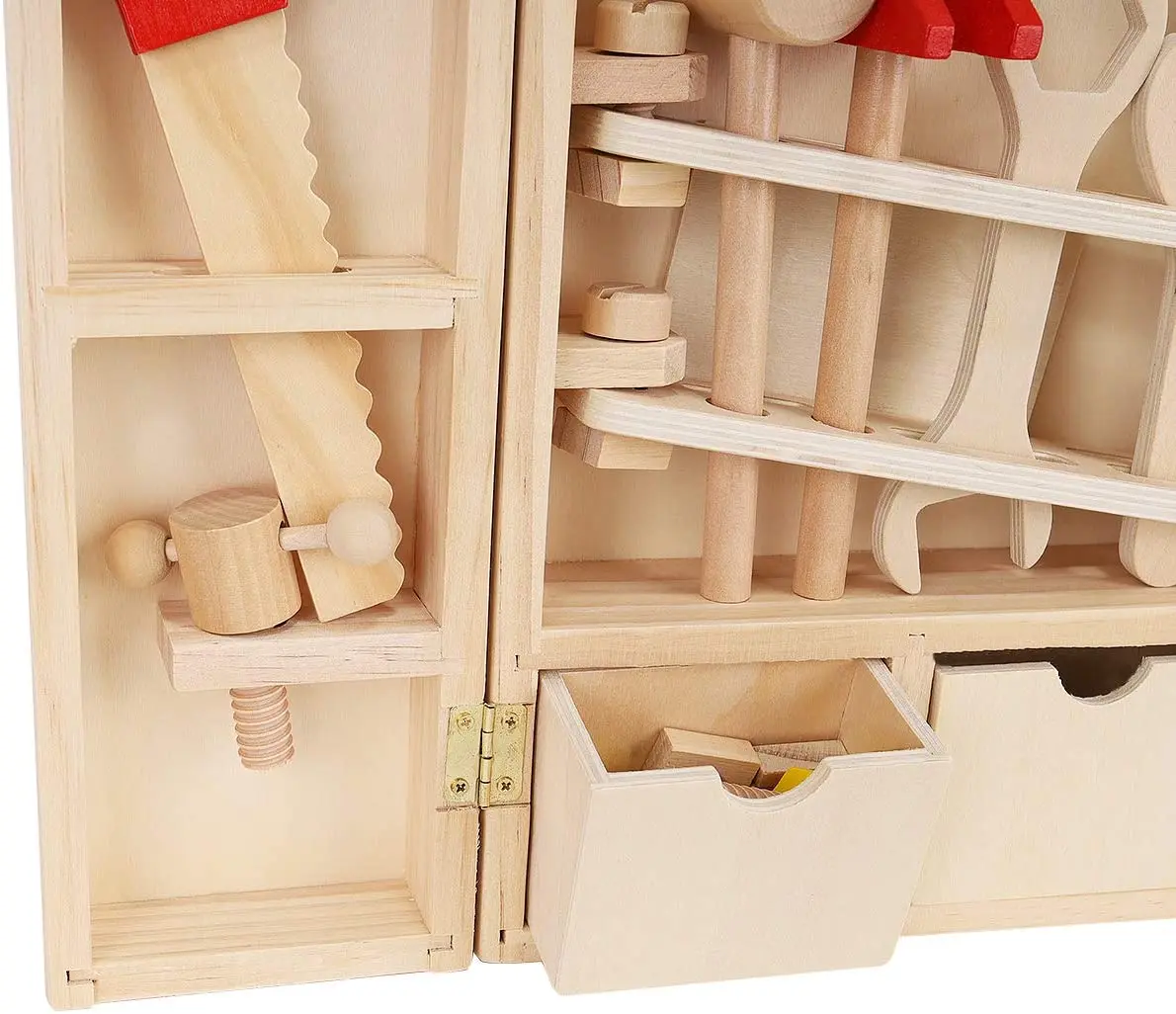 Set de unelte din lemn Kruzzel 9367