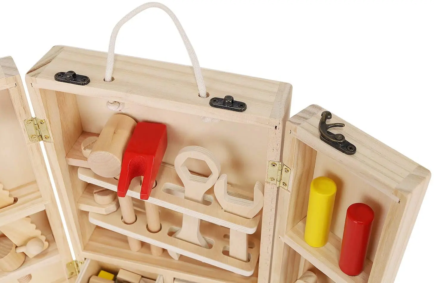 Set de unelte din lemn Kruzzel 9367