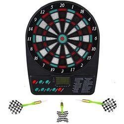 Placa de darts electronica LeanToys 1654 (Black)